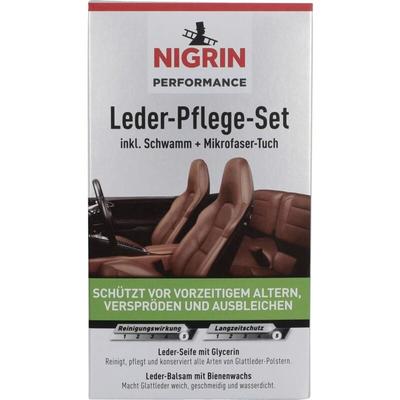 Nigrin - Performance Lederpflege Set 4-teilig Autopflege Image