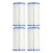 Intex Easy Set Swimming Pool Type A or C Filter Replacement Cartridges (4 Pack) - 1