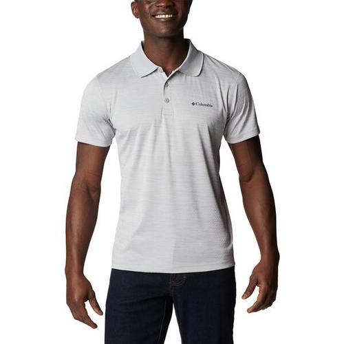 COLUMBIA-Herren-Oberteil-Zero Rules™ Polo Shirt, Größe M in Grau