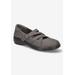 Women's Wise Flats by Easy Street in Grey (Size 9 M)