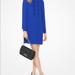 Michael Kors Dresses | Michael Kors Royal Blue Long Sleeve Dress | Color: Blue/Silver | Size: 0