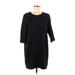 Old Navy Casual Dress - Shift: Black Solid Dresses - Women's Size Medium