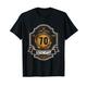 70. Geburtstag 70 Jahre aged 70 Years Whiskey Whisky T-Shirt