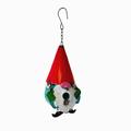 Trinx Dasiah Hanging Charming Gnome Birdhouse Metal in Blue/Green/Red | 15 H x 8 W x 7 D in | Wayfair F6D8353E8A2D4747A499C76E110A2506