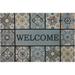 Patina Tiles Gray Gray 1'11" X 2'11" by Mohawk Home in Gray