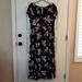 Torrid Dresses | Floral Print Maxi Dress | Color: Black | Size: 2x