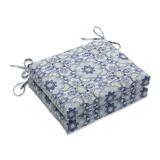 Bungalow Rose Outdoor Chair Pad Cushion Polyester in Gray | 3 H x 18.5 W x 16 D in | Wayfair 5E7E4CF401864F48AE8B457943397B84