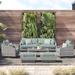 Wade Logan® Castelli Rattan Sofa Seating Group w/ Cushions Synthetic Wicker/All - Weather Wicker/Wicker/Rattan in Gray | Outdoor Furniture | Wayfair