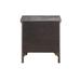 Wooden Nightstand with 2 Drawers Storage in Rustic Gray Oak