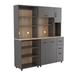 Inval Proforte 2-Piece 3-Drawer Garage Cabinet Set