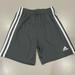 Adidas Bottoms | Boys Size 6 Adidas Shorts. Gray With White Stripes. | Color: Gray/White | Size: 6b