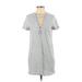 Forever 21 Casual Dress - Shift: Gray Dresses - Women's Size Small