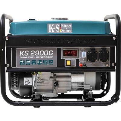 2900 w Gas- u. Benzin-Generator Stromaggregat Stromerzeuger ks 2900G Image