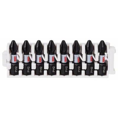 Impact Control Schrauberbit-Set 8-tlg. PH2, 25 mm Bit Schrauber 2608522324 - Bosch Image