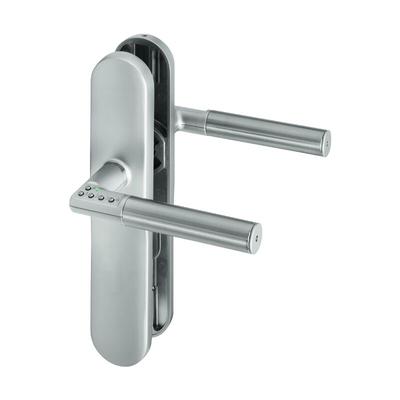Digitaler Türbeschlag Code Handle Langschild ohne Lochung-DIN rechts - Assa Abloy Image