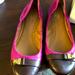 Coach Shoes | Authentic Coach Flats. Magenta And Brown. Like New, Worn Maybe Two Times. Size 8 | Color: Brown/Pink | Size: 8