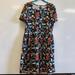 Lularoe Dresses | Lularoe Dress, Amelia Style Size 2x | Color: Black/Orange | Size: 2x