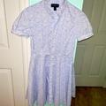 Ralph Lauren Dresses | Girls Ralph Lauren Cotton Poplin Shirtdress, Size 14 | Color: Blue/White | Size: 14g