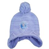 Disney Accessories | Disney Frozen 2 Hat Elsa Beanie Trapper Pom Knit Ear Flaps Fleece Lined 2t-4t | Color: Purple | Size: Osbb
