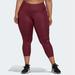 Adidas Pants & Jumpsuits | Adidas X Zoe Saldana Training Tights Womens Plus Sizes High Rise Capri Length | Color: Red | Size: Various