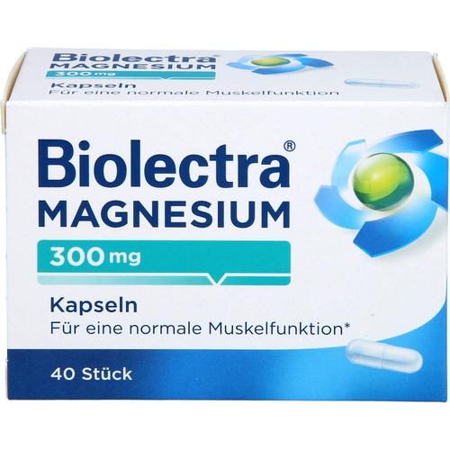 Biolectra – Magnesium 300 mg Kapseln Mineralstoffe