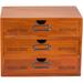 Loon Peak® Clabo Office Drawer Organizer Wood in Brown | 7.5 H x 9.8 W x 6.89 D in | Wayfair 981D33D47DBE47CEA01FBFD24592151E