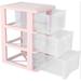 Rebrilliant Kalder Office Drawer Organizer Plastic in Pink | 9 H x 5.3 W x 6.8 D in | Wayfair DEE6A913E4F94504A0061BA4ADBC6D58