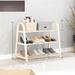 Latitude Run® 9 Pair Shoe Rack Metal in White | 22.83 H x 24.01 W x 11.41 D in | Wayfair 470F075691CA43F6B3A676E035277C75