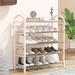 Latitude Run® Dustproof 15 Pair Shoe Rack Metal in Brown | 31.49 H x 25.19 W x 7.87 D in | Wayfair 5850A26D4C074A058D573AF26F45AE5A