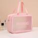 Rebrilliant Kaheen Storage Bag in Pink | 8.66 H x 12.2 W x 4.72 D in | Wayfair 809EB1154B1D448DB28651C970476958