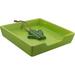 Bayou Breeze Flat Napkin Holder Ceramic in Green | 1.5 H x 7 W x 7 D in | Wayfair E5FE4D00A0DC4E52AD0ED7C51F78ECF5