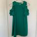 Kate Spade Tops | Kate Spade New York Women's Green Open Shoulder Top Size 10 | Color: Green | Size: 10