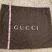 Gucci Bags | Gucci Cotton Dust Bag Purse Shoe Tote Cover. %100 Authentic. Brand New | Color: Brown/Tan | Size: 17x22 Inches