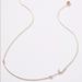 Anthropologie Jewelry | Anthropologie Delicate Monogram Necklace - Nwt - J | Color: Gold | Size: Os