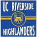 UC Riverside Highlanders 10'' x Retro Team Sign