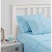 Poppy & Fritz Tie Dye Stripe Cotton Blue Sheet Set Cotton Percale | Full/Double | Wayfair USHSA01219777