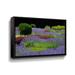Latitude Run® Garden Riot - Floater Frame Photograph on Canvas Canvas, Glass in Green/Indigo/Red | 8 H x 12 W x 2 D in | Wayfair