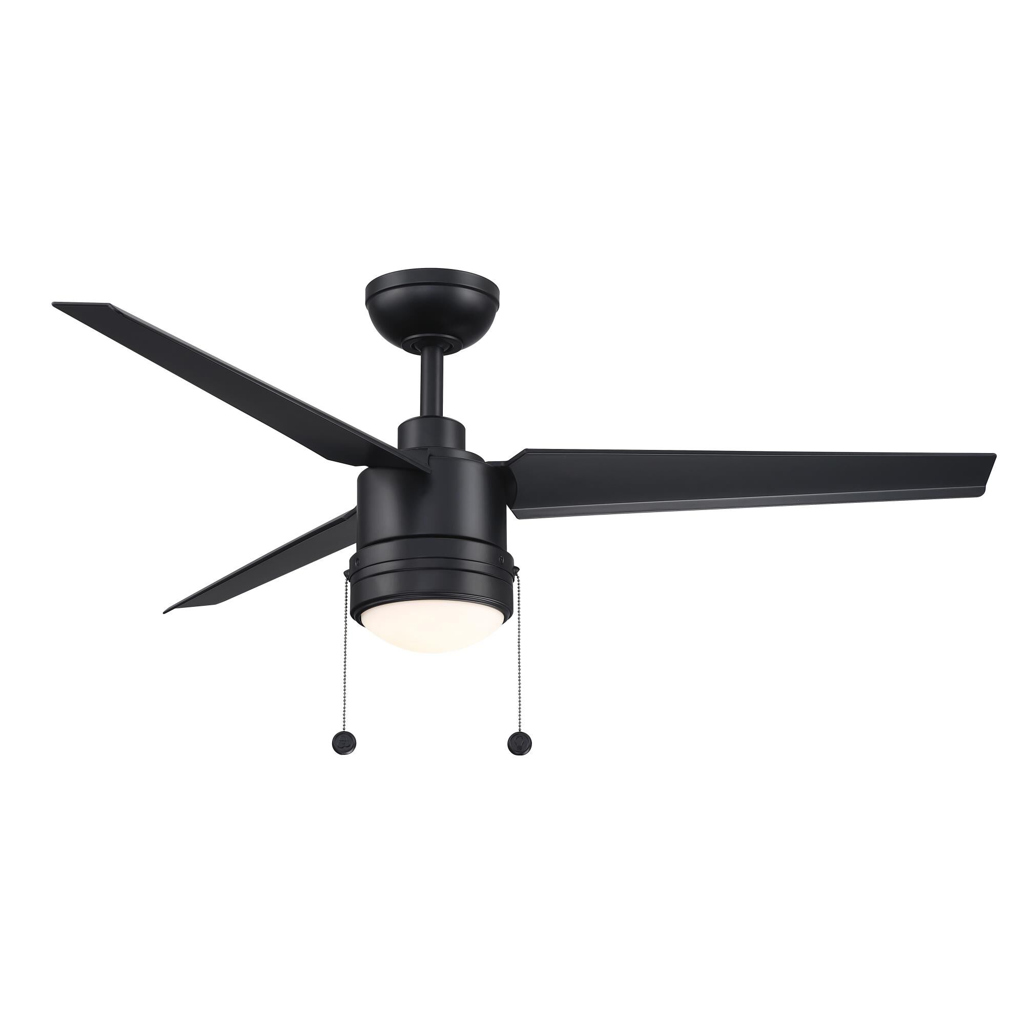 Fanimation PC/DC 52 Inch Ceiling Fan with Light Kit - FPD7619BLW
