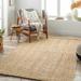 Dinah 2'6" x 8' Cottage Jute Khaki/Light Peach/Dark Brown/Dark Beige/Multi Brown/Light Beige/Tan/Peach Runner - Hauteloom