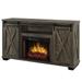 Muskoka Rivington 58" TV Stand with Infrared Fireplace -Barnboard Gray - 58 inches