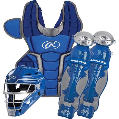 Rawlings Renegade 2.0 Adult Catcher's Set - Ages 15+ Royal/Silver