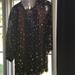 Kate Spade Dresses | Kate Spade Gold Star Black Dress | Color: Black/Gold | Size: 12g