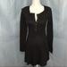 Free People Dresses | Fp Beach Free People Black T-Shirt Dress Womens Small Nwt | Color: Black | Size: S