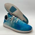 Adidas Shoes | Adidas Men’s Size 11.5 Tennis Hu Holi X Pharrell Bright Blue 2018. | Color: Blue/White | Size: 11.5