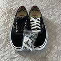 Vans Shoes | Black And White Vans Skate Authentic Size:8.5 | Color: Black/White | Size: 8.5