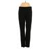 Simply Vera Vera Wang Casual Pants - Low Rise Straight Leg Boyfriend: Black Bottoms - Women's Size 5