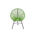 George Oliver Ursula Patio Chair Plastic | 34.5 H x 28.5 W x 33 D in | Wayfair FF3544DF98D24DB5B8F43843B021E928