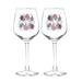 Red Barrel Studio® Mr. & Mr. Floral Wine Glasses 12 oz. Glass Glass | 8.75 H x 3 W in | Wayfair 2D47C7D9B3FD438BBA40383CEE4ACFB8