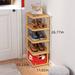 Latitude Run® 5 Pair Shoe Rack Solid Wood in White | 26.77 H x 11.02 W x 10.23 D in | Wayfair 8AB3DAA5BD794C1294A9FD76F7236AF3