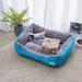 Tucker Murphy Pet™ Cecele Four Seasons Candy Bolster Cotton in Blue | 6 H x 20 W x 16 D in | Wayfair 921A08B861FB44D0AD5A99AD752E3A3F